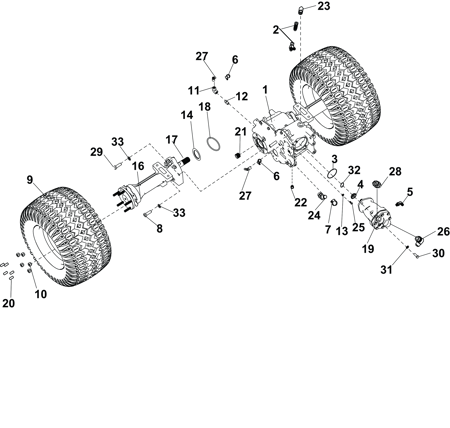 Picture for category FRONT AXLE ASSEMBLY & WHEELS