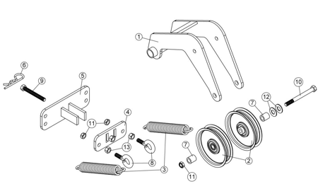 Picture for category TENSIONER ASSY